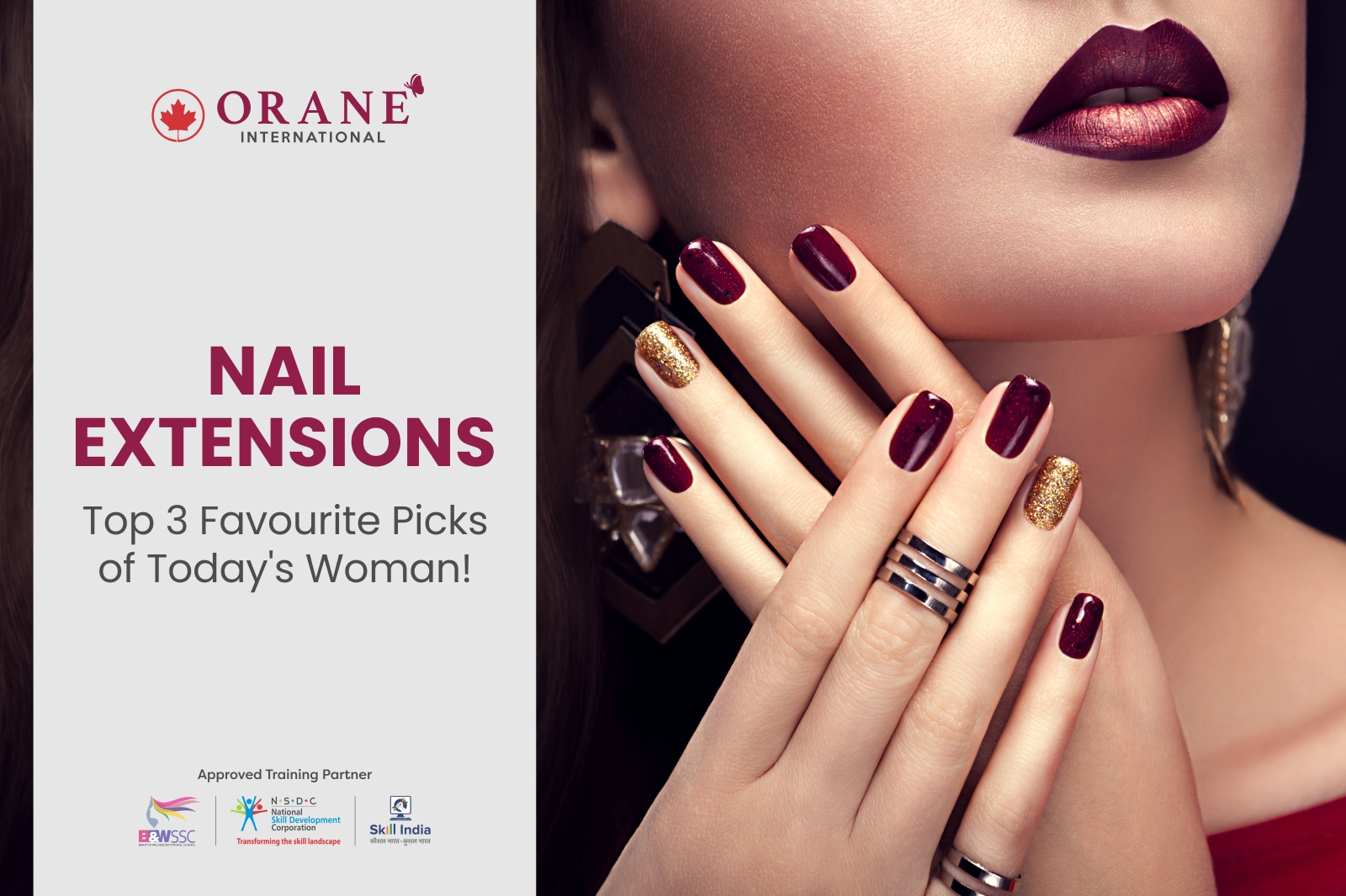 Nail Extensions – Top 3 Favourite Picks Of Today's Woman! - Orane Beauty Institute Nail Extensions – Top 3 Favourite Picks Of Today's Woman! - Orane Beauty Institute