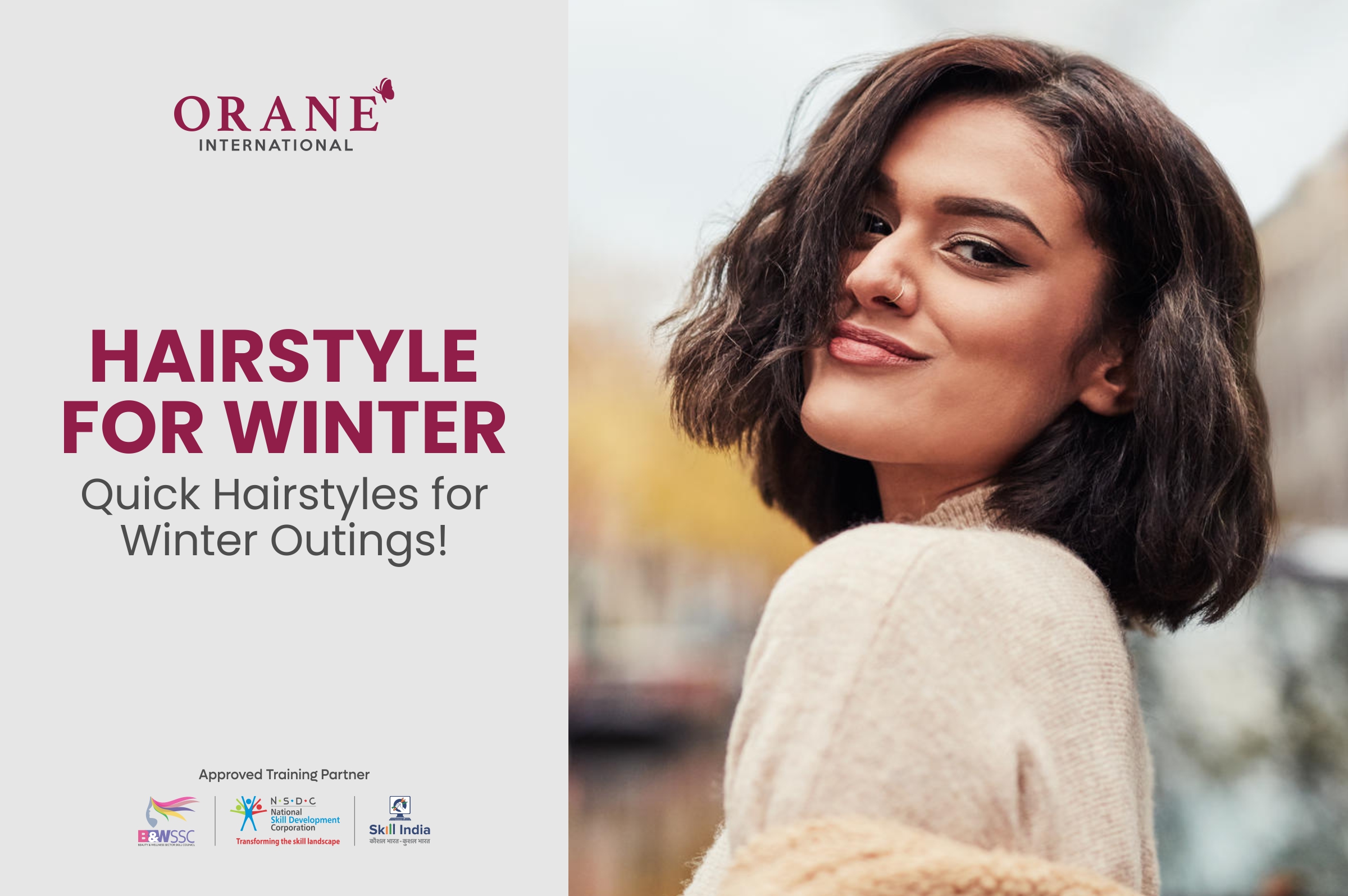 Quick Hairstyles for Winter Outings! - Orane Beauty Institute